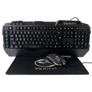 کلیدهای کیبورد Verity V-KB6111CW با طراحی راحت برای تایپ سریع