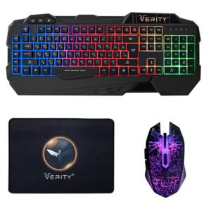 دکمههای ماوس Verity V-KB6111CW با قابلیت تنظیم DPI از ۱۶۰۰ تا ۳۲۰۰