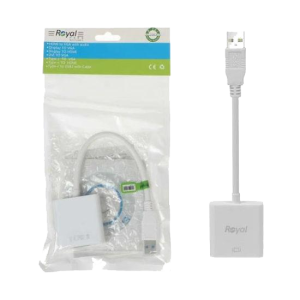 تبدیل USB به VGA برند Royal
