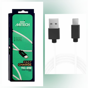کابل USB به Type-C برند Mitech مدل TC-212