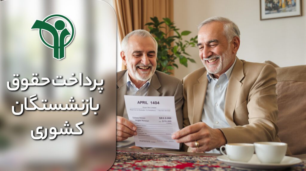 پرداخت حقوق بازنشستگان کشوری