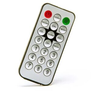 ریموت کنترل کوچک همراه گیرنده دیجیتال