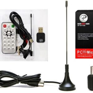 نمای جانبی گیرنده USB با بدنه مشکی