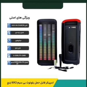 تصویر نزدیک از دکمه‌های کنترل روی اسپیکر