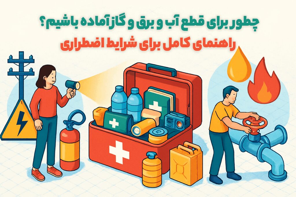 چطور برای مواقع اضطراری آماده باشیم؟