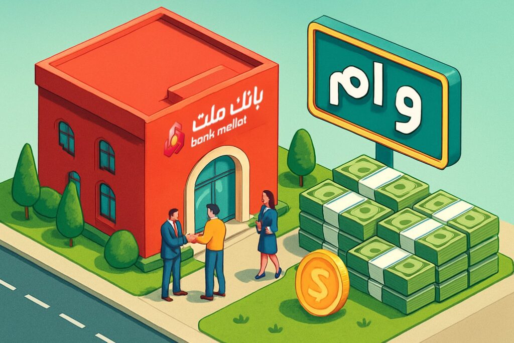 وام بانک ملت سشال 1404 تیر ماه