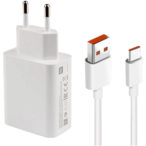 🔌 شارژر دیواری شیائومی Mi 33W اصل چین به همراه کابل