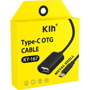 جعبه کابل تبدیل OTG تایپ سی Kin مدل KY-167