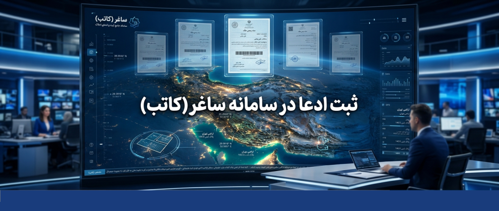 ثبت ادعای املاک فاقد سند در سامانه ساغر