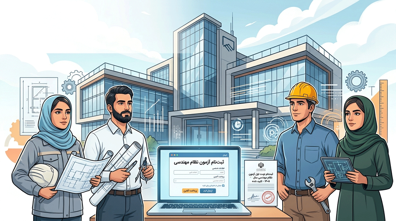 آزمون نظام مهندسی تیتر