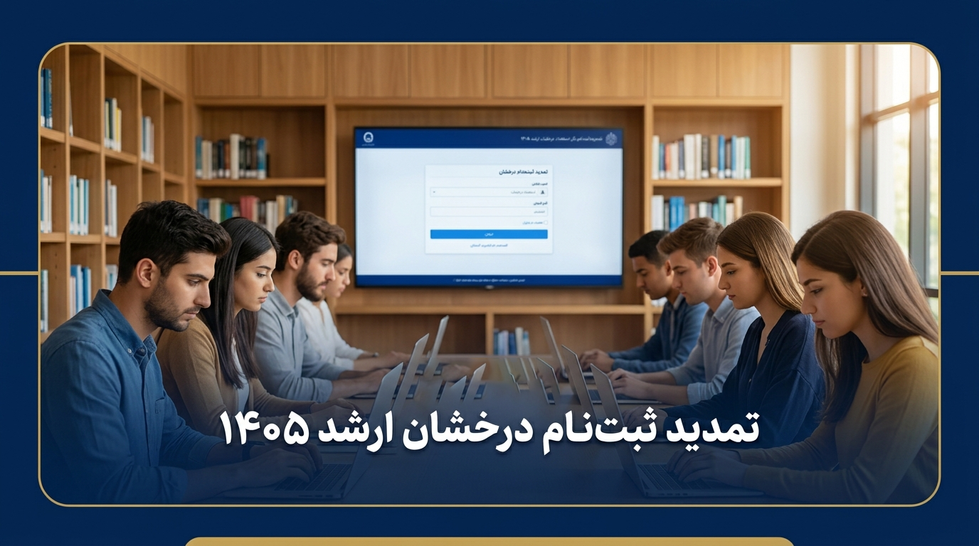 تمدید مهلت ثبتنام بدون آزمون کارشناسی ارشد استعداد درخشان ۱۴۰۵
