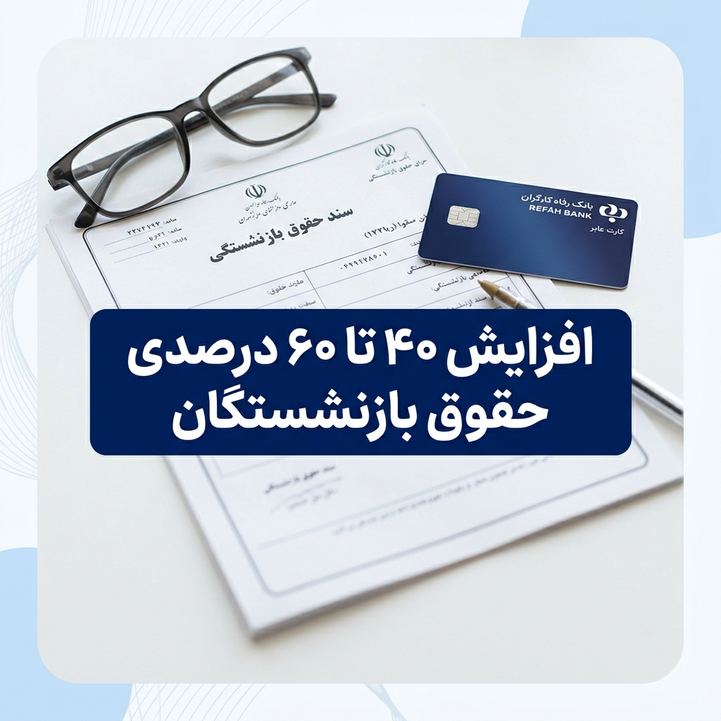 افزایش حقوق بازنشستگان