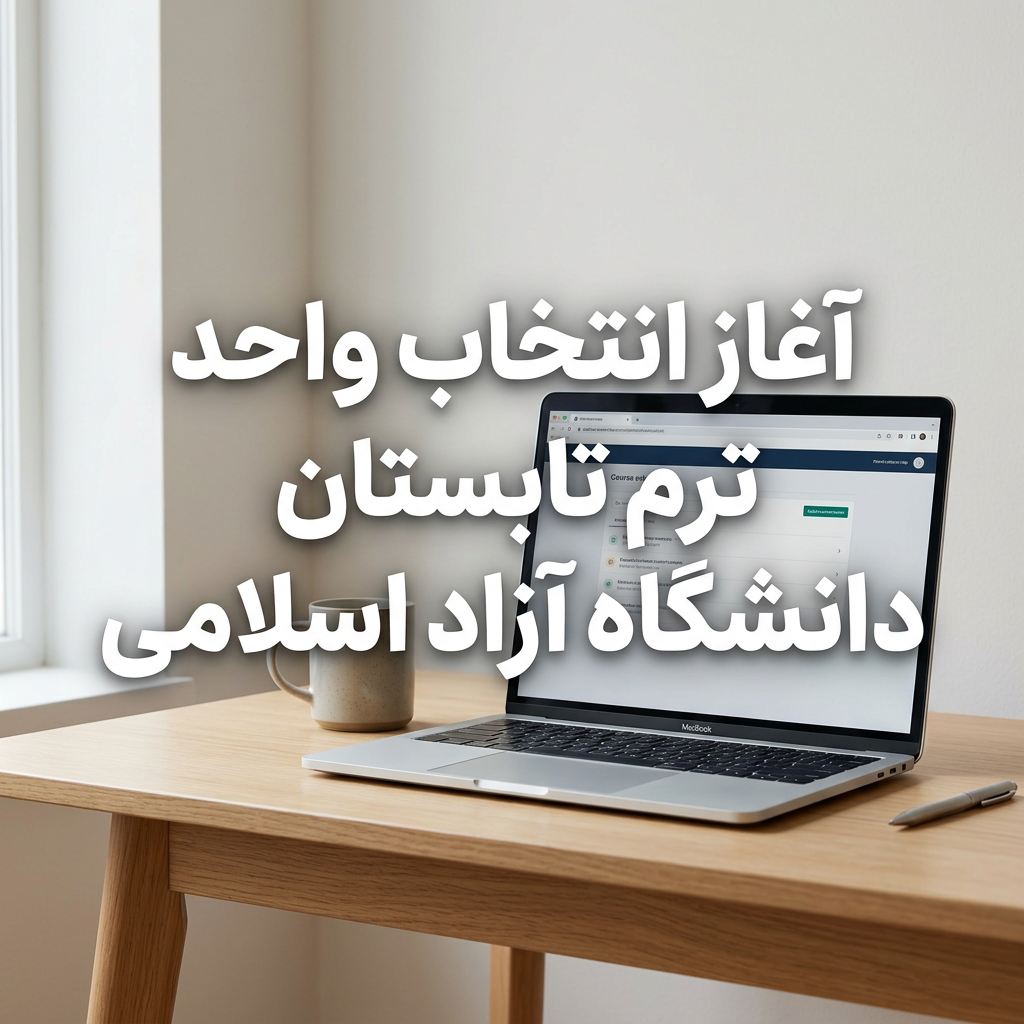 آغاز انتخاب واحد ترم تابستان
