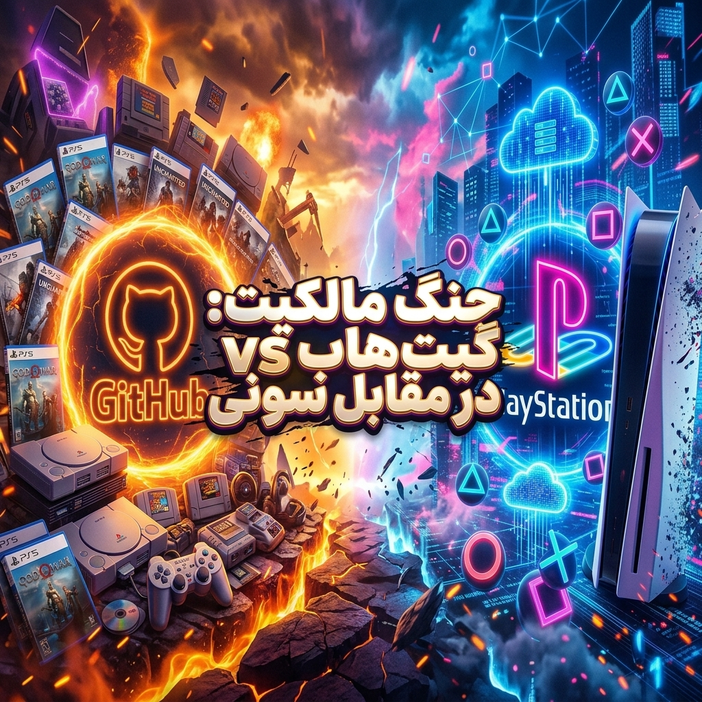 جنگ مالکیت گیت هاب در مقابل سونی