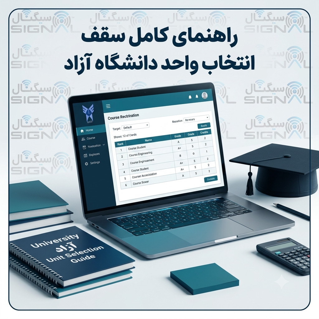 راهنمای جامع سقف انتخاب واحد و معدل در دانشگاه آزاد اسلامی